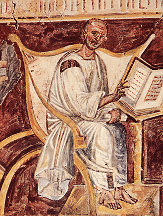 Kirkefaderen Augustin (353-430).