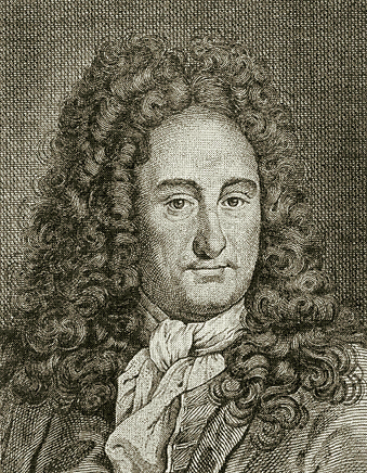 Gottfried Wilhelm Leibniz (1646-1716), tysk filosof.