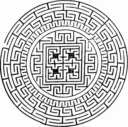 Kinesisk duftur fra ca. 1300 e. Kr. udskåret i hårdt træ.