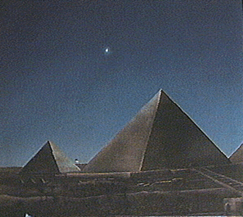 Ægyptiske pyramider.