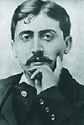 Den franske forfatter Marcel Proust